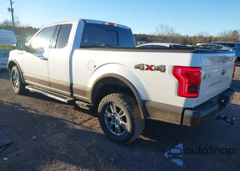 2015 Ford F-150 Lariat из США, поврежденный, VIN 1FTFX1EF8FFB20837